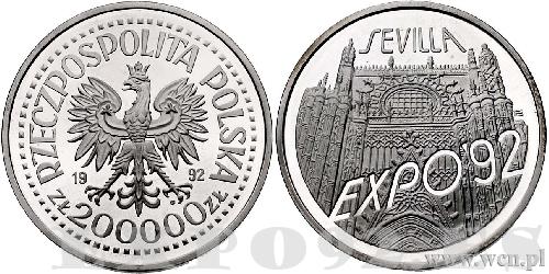 Moneda polaca conmemorativa