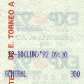 ticket del telecabina del último día